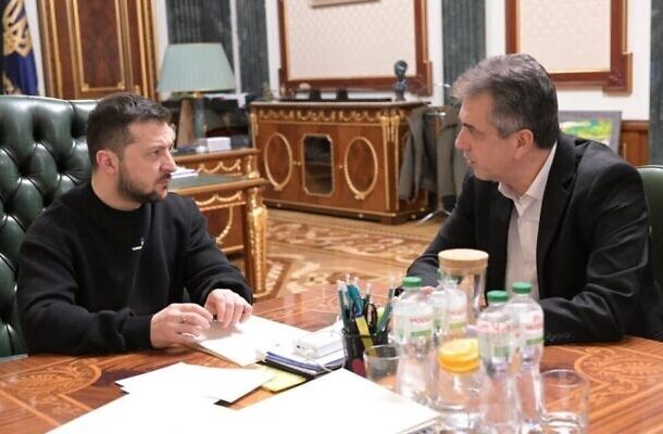 Radio Jai -Al recibir al Ministro de Relaciones Exteriores Cohen de Israel en Kiev, Zelensky dice que Irán es un "enemigo común"