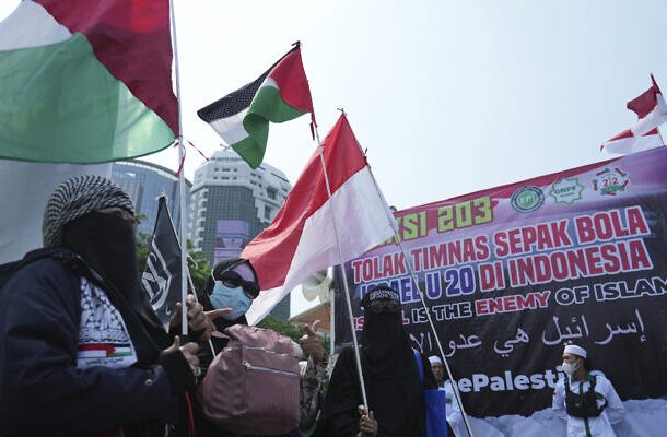 Radio Jai -Indonesia podría ser excluida de la Copa del Mundo por negarse a recibir a israelíes