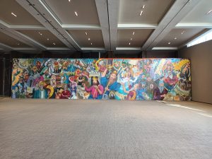 Radio Jai :El mural de 220 metros de Julio Carrasco que nos recibirá en el aeropuerto Ben Gurión