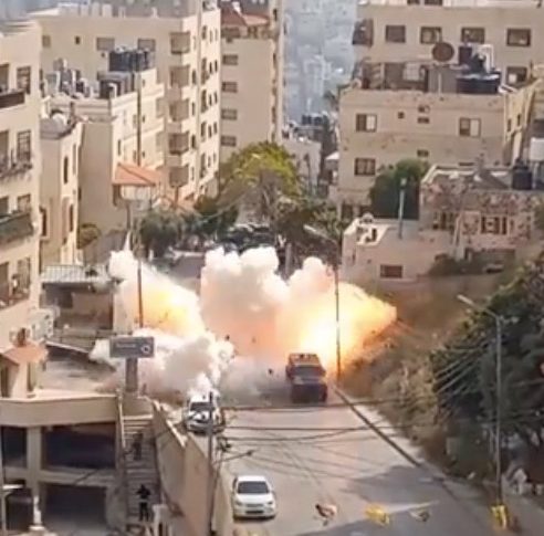 Radio Jai -Soldado herido levemente durante redada en Nablus por bomba colocada por palestinos