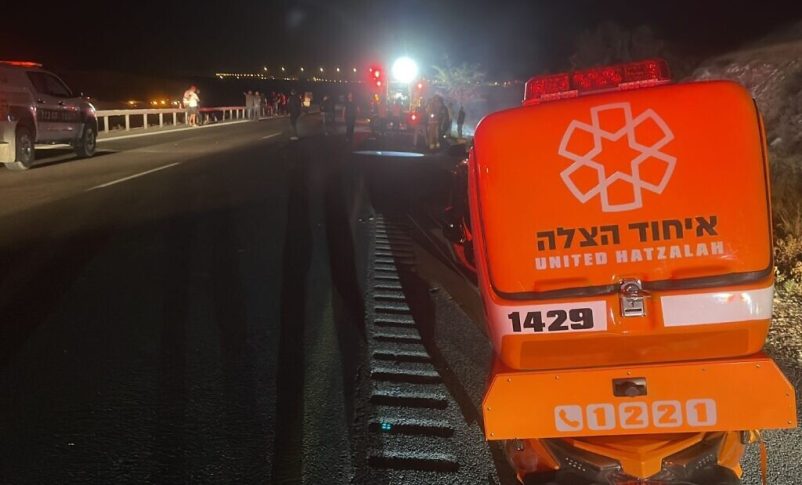 Radio Jai -3 muertos, otros 2 gravemente heridos en un fuerte accidente cerca de Kiryat Gat