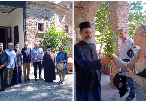 Radio Jai -El Alcalde de la Municipalidad de Lesbos Occidental (West Lesvos - Δήμος Δυτικής Λέσβου) Taxiarchis Verros y el Presidente del Consejo Municipal, concedieron el título de Ciudadano Honorario al Embajador del Estado de Israel ante la República Helénica, Noam Katz