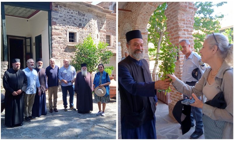 Radio Jai -El Alcalde de la Municipalidad de Lesbos Occidental (West Lesvos - Δήμος Δυτικής Λέσβου) Taxiarchis Verros y el Presidente del Consejo Municipal, concedieron el título de Ciudadano Honorario al Embajador del Estado de Israel ante la República Helénica, Noam Katz