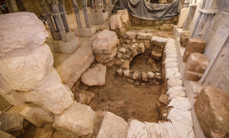 Radio Jai -Evidencia de la destrucción del Segundo Templo están siendo expuestos actualmente en la ciudad de David