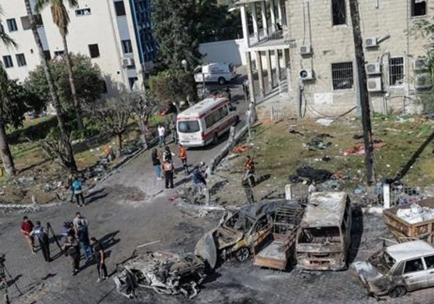 Radio Jai -Biden: "La explosión del hospital fue por un misil de los terroristas" 9 Noticias en 63 Segundos de hoy