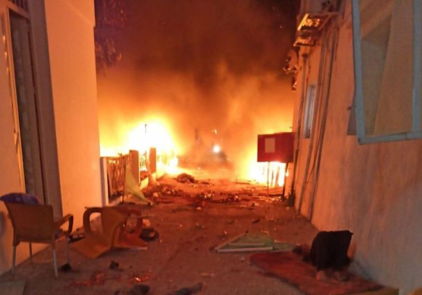Radio Jai - cohete fallido de la jihad islámica causó la explosión en el hospital