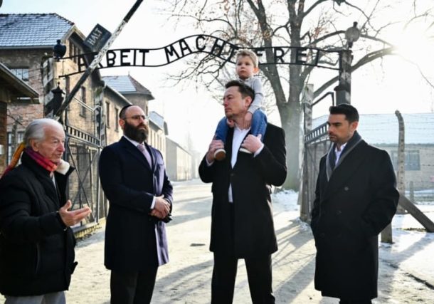 Radio Jai:Elon Musk realiza una visita privada a Auschwitz-Birkenau