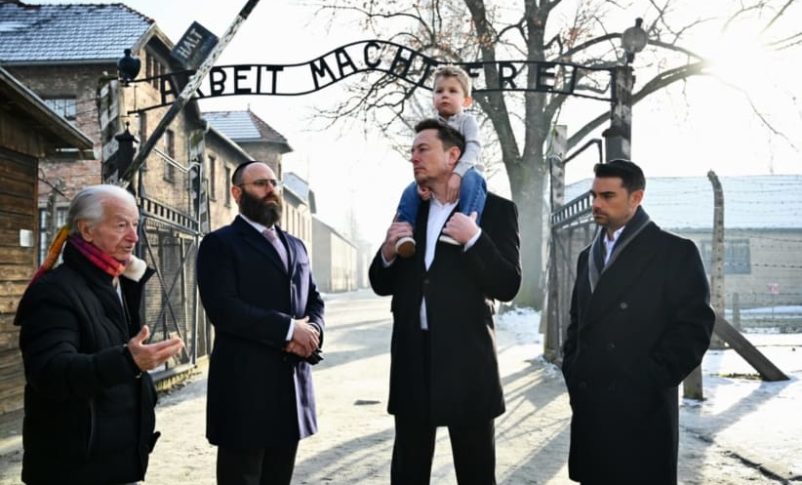 Radio Jai:Elon Musk realiza una visita privada a Auschwitz-Birkenau