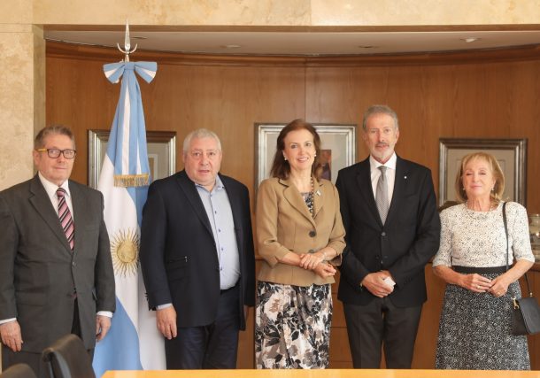 Radio Jai-La Canciller Diana Mondino recibió a la DAIA