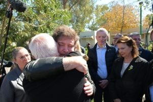 Radio Jai: El presidente Javier Milei, junto a su par israelí Isaac Herzogrecorrieron hoy el kibbutz Nir Oz