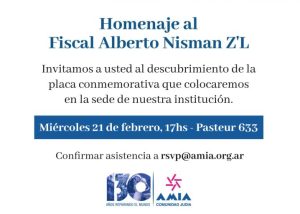 Radio Jai- Homenaje a Nisman en Amia