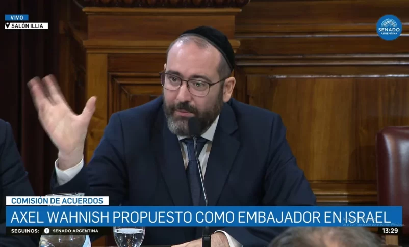 Radio Jai-Conoce al argentino Axel Wahnish, el primer rabino en ser nombrado embajador en Israel