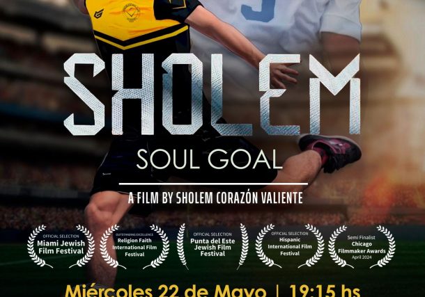 Radio Jai- "Sholem quería mostrar al mundo que podía jugar fútbol con su kipá y estar orgulloso de su identidad judía" -Devora Benchimol