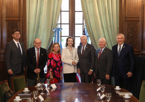Radio Jai-La canciller Mondino recibió a delegación de legisladores estadounidenses