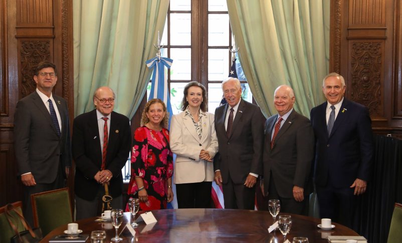 Radio Jai-La canciller Mondino recibió a delegación de legisladores estadounidenses