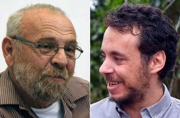 Fotografía compuesta de Yagev Buchshtav (derecha) y Alex Dancyg (Cortesía)