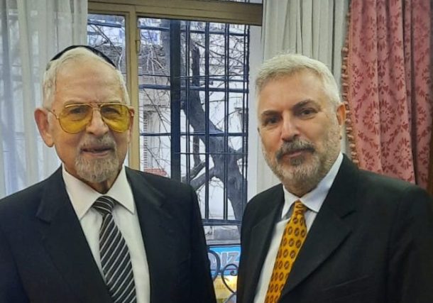 Radio Jai-El Gran Rabino Shlomó Ben Hamu recibió y bendijo al director de radio Jai