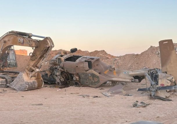 Radio Jai: Se perdió el punto de referencia: el helicóptero chocó contra el muro protector: conclusiones de la investigación del accidente en Rafah