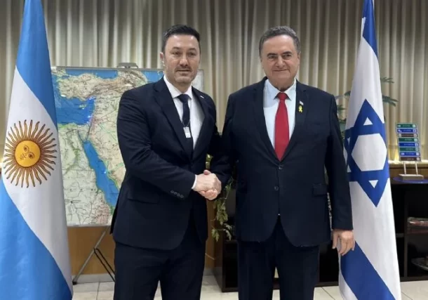 Radio Jai-Luis Petri ratificó el compromiso del Gobierno con Israel y su lucha contra el terrorismo