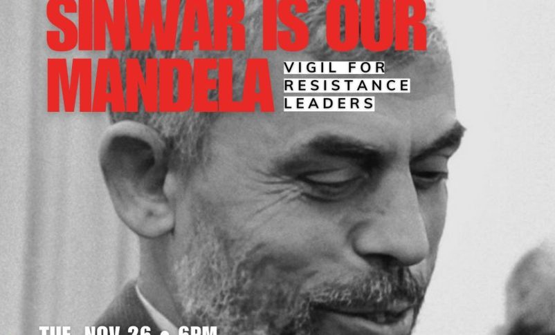 Radio Jai: Una vigilia en honor a Yahya Sinwar en Canadá en medio de un grave aumento de antisemitismo en el país