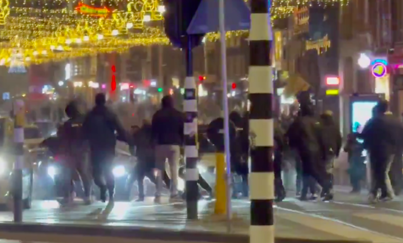 Radio Jai: Pogromo en Ámsterdam: Aficionados israelíes están siendo atacados violentamente