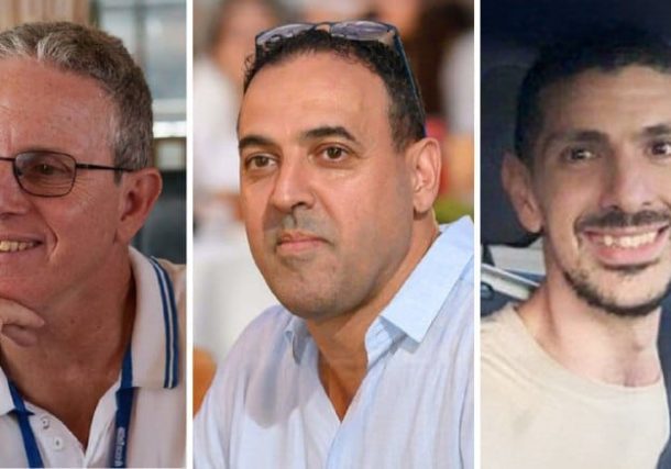 Radio Jai: Ohad Ben Ami, Eli Sharabi y Or Levy son los rehenes nombrados a ser liberados este sábado