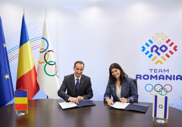 Radio Jai-Los Comités Olímpicos de Rumanía e Israel firman un acuerdo estratégico