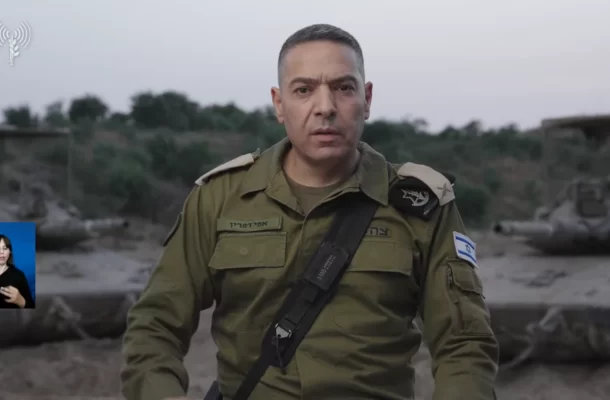 Radio Jai-El portavoz de las FDI dice que ahora hay 5 divisiones operando en Gaza mientras Israel avanza hacia una "nueva etapa" de guerra