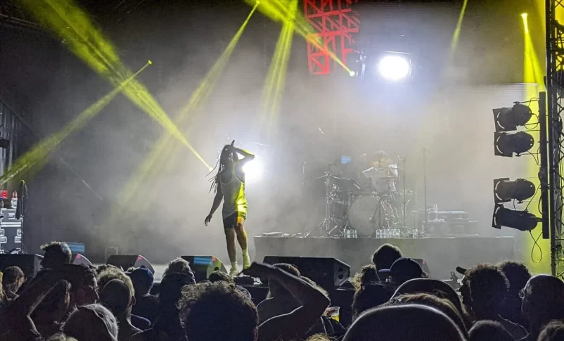 Radio Jai-Miles de personas corean "Muerte a las FDI" en el festival de música más grande del Reino Unido