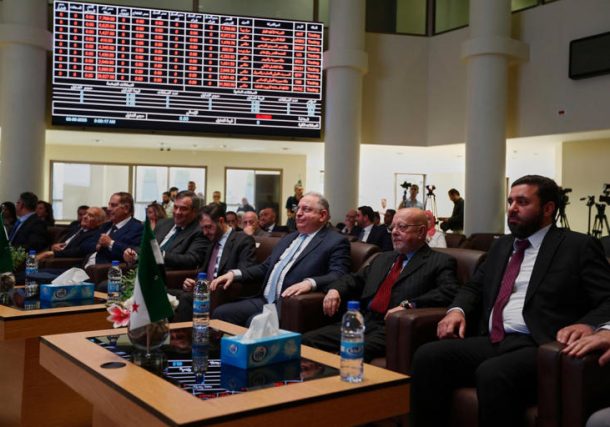Radio Jai-La bolsa de valores de Damasco reabre en otra señal de la reconstrucción de Siria