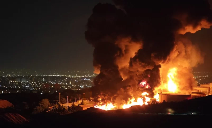 Radio Jai-Israel ataca objetivos clave del ejército iraní y petróleo en Teherán