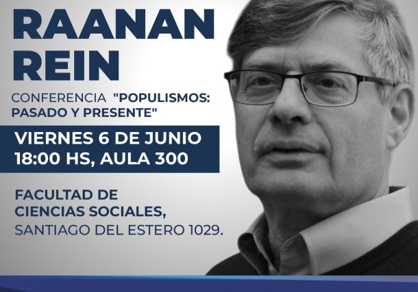 Radio Jai-Populismo, redes sociales y crisis política: la mirada de Raanan Rein