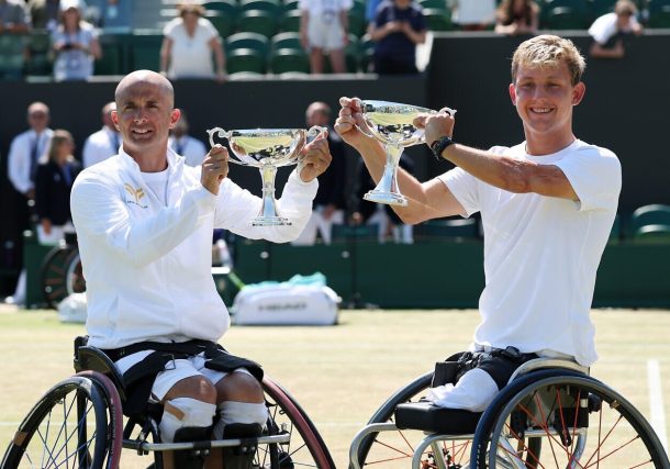 Radio Jai-El israelí Guy Sasson se adjudica el título de dobles cuádruples de Wimbledon