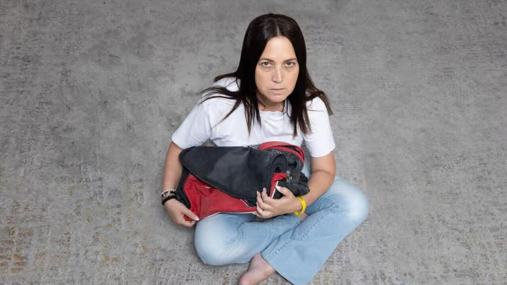 El bolso de Matan Agrest encontrado en Gaza