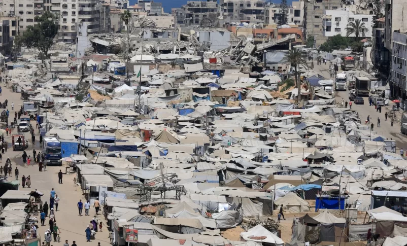 Radio Jai:Los grupos terroristas dijeron que estaban reflexionando sobre el traslado de rehenes a la ciudad de Gaza para prevenir el avance de las FDI