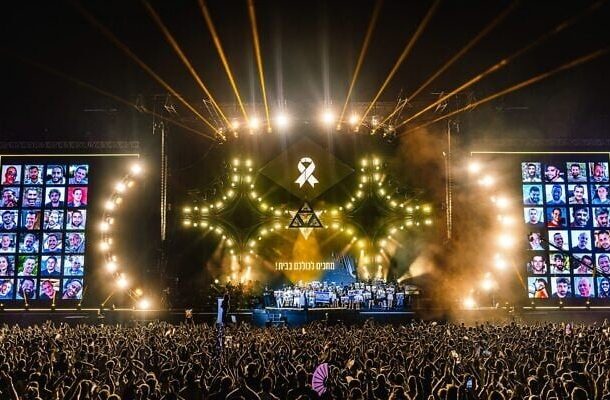 Radio Jai: Casi dos años después de la tragedia, el segundo concierto de Nova Healing une a 30.000 personas en Tel Aviv