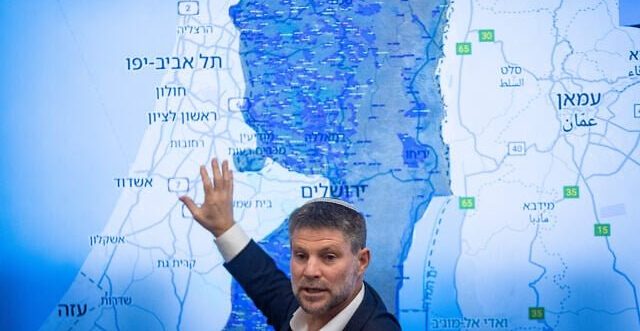 Radio Jai: Smotrich propone anexar el 82% de Cisjordania en un intento de evitar el estado palestino