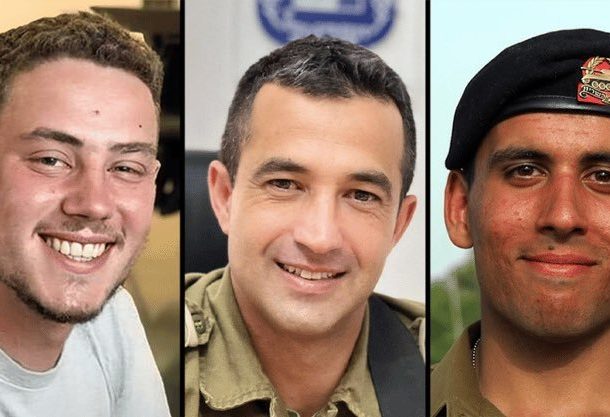 Radio Jai: Los restos de los rehenes fallecidos Asaf Hammi, Omer Neutra y Oz Daniel regresaron a Israel