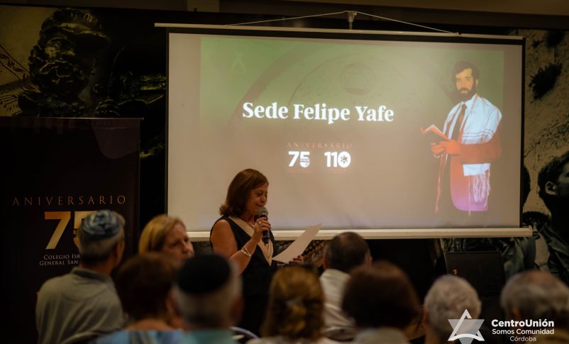 Radio Jai-Córdoba: La sede del Centro Unión Israelita de Alvear ahora se llama “Rabino Felipe Yafe Z’L”