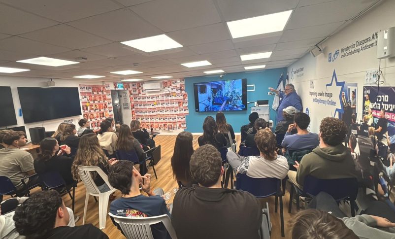 Radio Jai-Dirigentes juveniles sionistas de Latinoamérica visitan el centro digital en la ciudad de Sderot