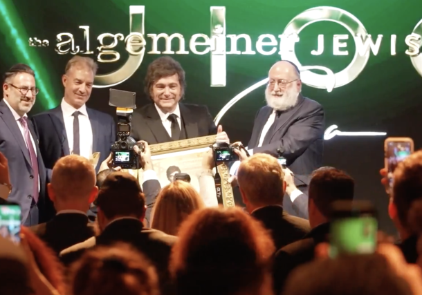 Radio Jai: Discurso en la Gala anual del periódico Algemeiner