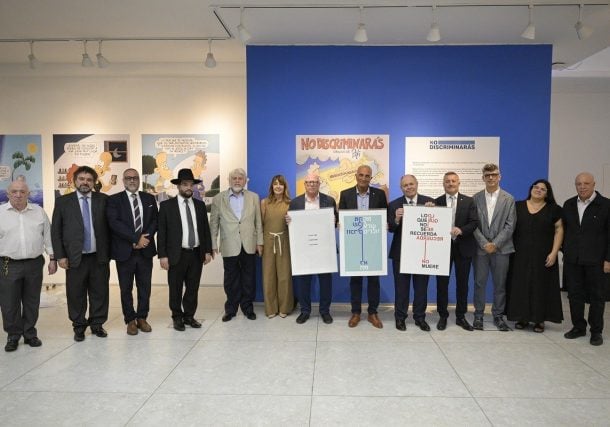 Radio Jai-Muestra “No Discriminarás” de CAM: Encuentro en el Espacio de Arte AMIA con el presidente de Yad Vashem, Dani Dayan