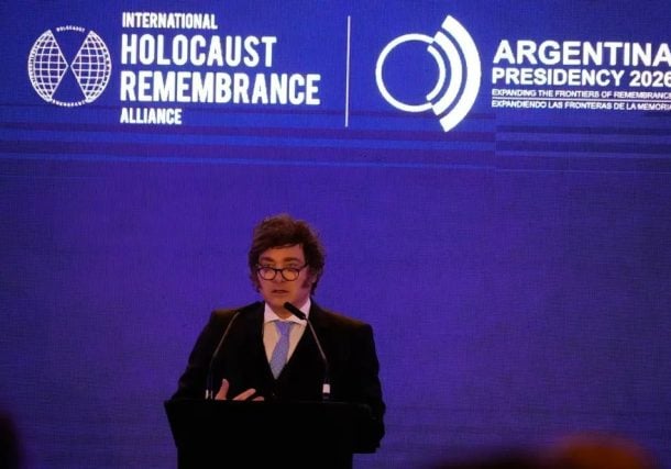 Radio Jai:Javier Milei reafirmó su alianza con Israel: "El antisemitismo global no retrocedió, tan solo se reorganizó"