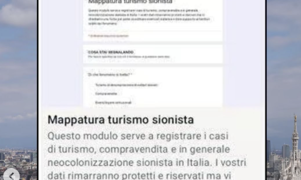 Radio Jai: Italia retira un formulario para “cazar judíos”