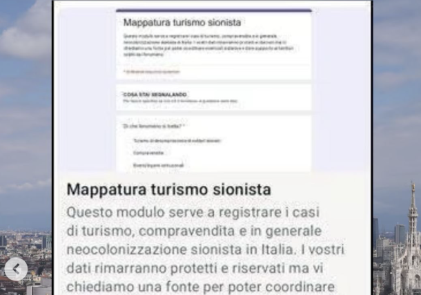 Radio Jai: Italia retira un formulario para “cazar judíos”